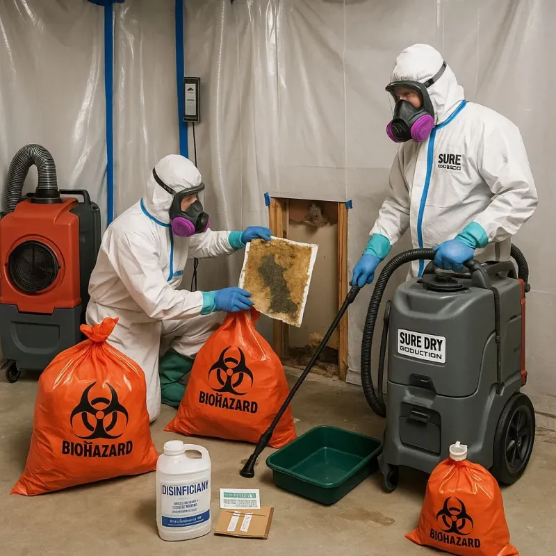 Contaminated Water Handling Protocols process in Gilmer County, GA