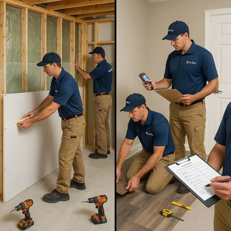 Repairs and Reconstruction process in Gilmer County, GA