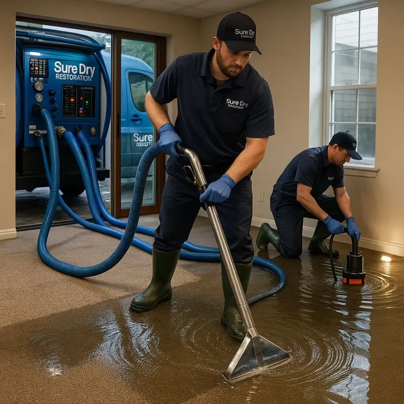 Water Extraction and Removal process in Gilmer County, GA